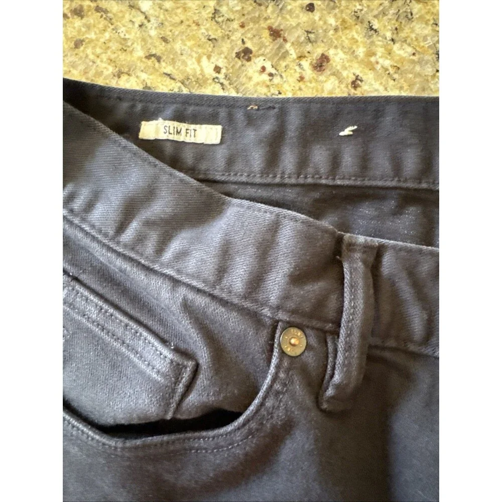 Todd Snyder Jeans 31x 26 Mens Slim Fit 5 Pocket Chino Dark Blue Denim
